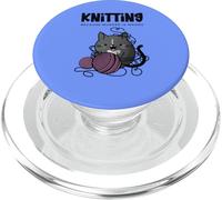 Accogliente Mistero Cat Knitting Perché L'omicidio è sbagliato PopSockets PopGrip per MagSafe