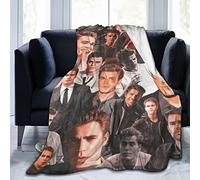 Accogliente peluche Stefan Thow Coperta Salvatore Coperta di flanella, Biancheria da letto Coperta morbida in pile caldo per divano Divano Soggiorno Ufficio Car Camp Coperte da spiaggia 80"X60"