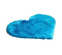 Accogliente Tappeto Cuore Antiscivolo Morbido Finto Cappotto Area Tappeto per Ca