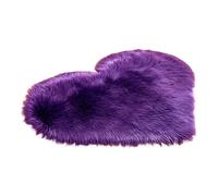 Accogliente Tappeto Cuore Antiscivolo Morbido Finto Cappotto Area Tappeto per Ca