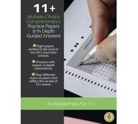 Accolade Press R P Davis 11+ Multiple-Choice Comprehension (Tascabile)