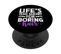 Acconciatura - Non c'è spazio per la noia PopSockets PopGrip Adesivo