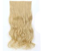 Acconciature sintetiche ondulate lunghe 5 clip nelle estensioni dei capelli Parrucchino marrone resistente al calore One Piece 5 clip per capelli per donne-SG88-22-613-32 pollici-80 cm-CINA