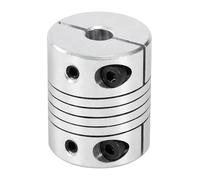 Accoppiamenti Flessibili da 6.35mm a 12mm, D25 L30 Albero di Accoppiatore di Elastico Alluminio Lega Giunto Fascio Elicoidale per stampante 3D, macchina CNC, encoder fai da te