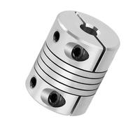 Accoppiamenti Flessibili da 6mm a 6mm, D19 L25 Albero di Accoppiatore di Elastico in Lega di Alluminio, Giunto Fascio Elicoidale per macchine CNC 3D e servo motore passo-passo