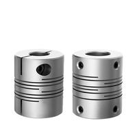 Accoppiamento a linea parallela LT D25L30 Accoppiatore albero flessibile in lega di alluminio Encoder per stampante 3D Groove Cardan(LT-B Più contatto)