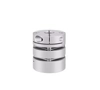 Accoppiamento a membrana Giunto flessibile a doppia membrana 1 pz. D56L63 10/12/14/15/16/17/18/20-25 Giunto flessibile for albero motore passo-passo CNC(12-22)