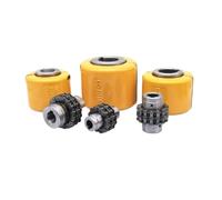 Accoppiamento a rulli Giunto a catena a rulli KC for lavorazione di precisione for auto CNC Ingranaggio GL con coperchio 5018 Connettore pignone a coppia elevata(GL1Aperture16-20)