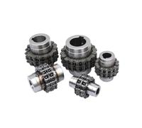 Accoppiamento a rulli Giunto a catena a rulli KC Ingranaggio GL con coperchio 5018 Connettore pignone a coppia elevata Lavorazione di precisione for auto CNC(KC5014Aperture15-35)