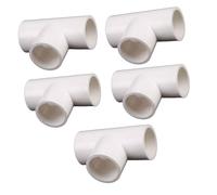 Accoppiamento a T a 3 vie di adattamento a T per l'approvvigionamento idrico e la struttura del supporto del giardino bianco 32mm