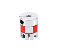 Accoppiamento albero flessibile prugna 6,35 mm x 10 mm Accoppiatore encoder motore passo-passo CNC