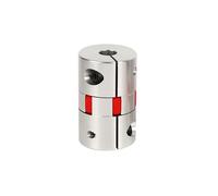 Accoppiamento Albero Flessibile Prugna Da 5mm a 10mm, Diametro 20mm Lunghezza 25mm Alluminio Motore Connettore Accoppiatore Ragno Flessibile per Macchina CNC Stampante 3D