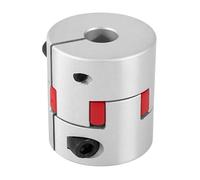 Accoppiamento Albero Prugna, 10 mm x 19 mm Accoppiatore Flessibile Albero Prugna, Giunto Flessibile a Ragno CNC passo-passo motore Encoder, diametro 40mm, lunghezza 42mm
