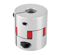 Accoppiamento Albero Prugna, 12 mm x 19 mm Accoppiatore Flessibile Albero Prugna, Giunto Flessibile a Ragno CNC passo-passo motore Encoder, diametro 40mm, lunghezza 42mm