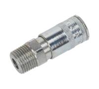 Accoppiamento Corpo Maschile 1.3cmBSPT - Sealey AC73 Nuovo