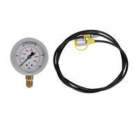 Accoppiamento del punto di prova del tubo flessibile idraulico M16*2 BSP14 0~250BAR 3600PSI Kit di pressione del tubo 1,5 metri per idraulico