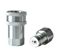 Accoppiamento idraulico a sgancio rapido, accoppiatori maschio per caricatore trattore rapido G (1/4") connessione e scollegamento