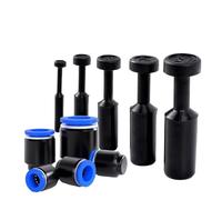 Accoppiamento pneumatico 20/50pcs Raccordi pneumatici a spina Raccordo rapido in nylon PP PPF 4/6/8/10/12mm Tubo flessibile Push Fit Connettore di tenuta Linea aria(PP-16,100 pcs)