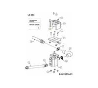 ACCOPPIAMENTO SPACCALEGNA 718-04145 ORIGINALE MTD