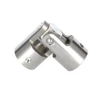 Accoppiamento universale Giunto cardanico a croce in acciaio inox 304 1PC D49L108 25/28/30mm Giunto cardanico a croce singolo di precisione(D49L108-25-Keyway)