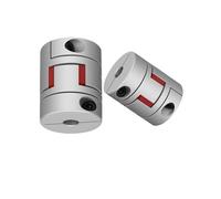 Accoppiatore a due ganasce D20L30, albero flessibile in alluminio D20 L30, connettore motore di accoppiamento BW, cuscinetto in gomma solida da 3 mm a 10 mm (6,35 x 6,35 mm)