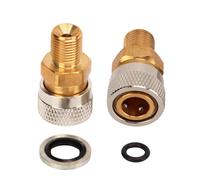 Accoppiatore a Sgancio Rapido Bsp 1/8 di Pollice, Connettore Rapido Bsp 1/8 Raccordi per Compagnie Aeree Pcp Adattatore di Ricarica con Rilascio a Disconnessione Rapida