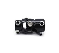 Accoppiatore a U per sterzo, 2,5 cm DD x 3, 10,2 cm, universale, collega la colonna all'albero con cuscinetto, angolo di lavoro di 38 gradi, materiale di alta qualità, rivestimento durevole