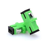 Accoppiatore adattatore in fibra ottica monomodale Simplex SC da 100/200 pezzi(200pcs)