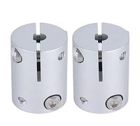 ACCOPPIATORE ALBERO IN LEGA DI ALLUMINIO PARTI DI FISSAGGIO CON PESO BILANCIATO 2 PZ PER COLLEGARE IL MOTORE ALLA VITE