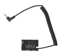 Accoppiatore batteria fittizio per Canon EOS serie R, cavo di sicurezza e durata elevate con prolunga a spirale, interfaccia D-Tap, alimentazione