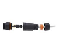 Accoppiatore cavo patch Cat.6A - impermeabile IP68 - 2x prese RJ45 - schermato NEW