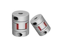 Accoppiatore D14 L22 a due ganasce in alluminio, connettore motore di accoppiamento dell'albero flessibile, accoppiatore flessibile 3/4/5/6/7/8 mm, 1 pezzo(3x4mm)
