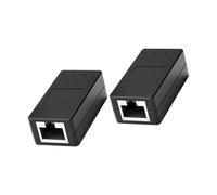 Accoppiatore di rete Ethernet RJ45 Connessione Gigabit ad alta velocità compatibile per cavi Cat7 Cat6 Cat5e Cat5 Plug and Play Adattatore femmina a femmina Gigabit Networking Extender Outlet Extender
