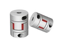 Accoppiatore di serraggio flessibile serie LM 1 pezzo, dimensioni albero D55L66, accoppiamento albero a mascella CNC 10 mm-32 mm, coppie D55 L66(15x25mm)