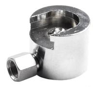 Accoppiatore esagonale per ingrassaggio a scorrimento, per uso automobilistico e industriale, diametro filettatura 16 mm/22 mm (22 mm)