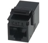 Accoppiatore Keystone Cat6 Non Schermato, Nero 24 Pezzi - SACK4BK#24