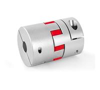 Accoppiatore Motore Alluminio in Lega di Prugna 16mm X 22mm, Accoppiamento Albero Ragno Giunto Flessibile D65 L90 Connettore per stampante 3D, macchine passo-passo CNC