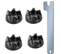 Accoppiatore motore miscelatore per Preethi Blue Leaf per Eco Twin Chef Pro Plus KSB5WH KSB5 KSB3, con chiave e pneumatici in gomma (1+4)
