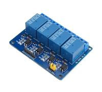 Accoppiatore ottico di controllo del modulo relè a 4 canali per avere ingresso CC 5 V/12 V/24 V AC250 V 10 a/CC 30 V 10 A isolamento di uscita Pi Arduino Raspberry PLC industriale (24 V)
