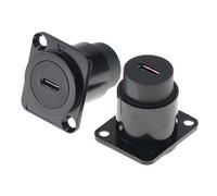 Accoppiatore passante USB C 2pcs C connettore montaggio a pannello per rica