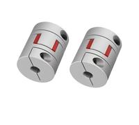 Accoppiatore per albero a ganascia D45 L55, ragno, motore flessibile, alluminio, prugna, connettore encoder, diametro interno da 8 mm a 25 mm (10 x 10 mm)