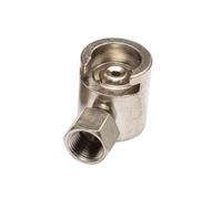 Accoppiatore per ingrassatore, 5 A, 220 V, bocca piatta, estremità esagonale, connettore scorrevole per la maggior parte delle pistole per ingrassaggio, 16 mm
