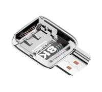 Accoppiatore - Prolunga Adattatore Da Femmina A Femmina | Supporto Adattatore Di Estensione HDTV 8K 60 Hz, Per Computer Audio TV Portatile Proiettore HDTV Conferenza Desktop Home Office Studio