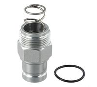 Accoppiatore rapido idraulico 3/8" maschio a faccia piatta per modelli Bobcat 7246798, connessione affidabile per minipala