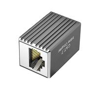 Accoppiatore RJ45 schermato Cat7 10Gbps Ethernet Extender Connettore ad alta velocità per ufficio/data center e accoppiatore di rete schermato in metallo stabile