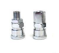 Accoppiatori a baionetta SP20 PP20 e sgancio rapido per tubi dell'aria da 8 mm raccordi per compressori in acciaio zincato (PF)