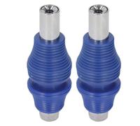 Accoppiatori per grasso da 2 pezzi, punte per grasso in acciaio inossidabile da 32x90 mm Blocco ad alta pressione Tipo di morsetto Ugello per grasso Accoppiamento Connettore