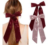 Accorciamento A 2 Pezzi, Capelli Semplici E Versatili, Forcina In Raso, Acconciatura Carina, Accessori Per La Decorazione In Stile Per Capelli.