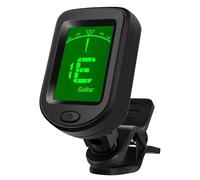 Accordatore a clip per chitarra, sintonizzatore digitale per chitarra acustica, sintonizzatore per chitarra con display a LED, sintonizzatore elettronico multifunzione portatile e compatto,