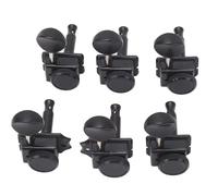 Accordatore con Bloccaggio per Chitarra Corda di Bloccaggio Chiave di Accordatura Sigillata Ampia Applicazione 6 Pezzi Elegante Finitura Elettrolitica Durevole in Lega di Zinco